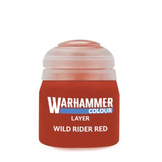 Warhammer Colour - Layer: Wild Rider Red 12ml 1