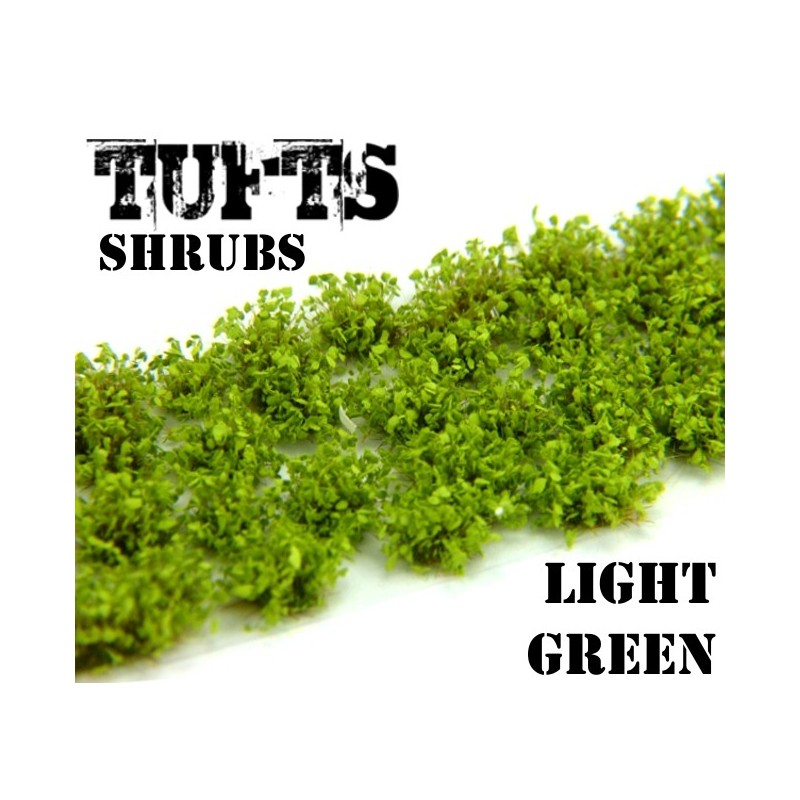 Shrubs TUFTS - 6mm self-adhesive - LIGHT GREEN 2