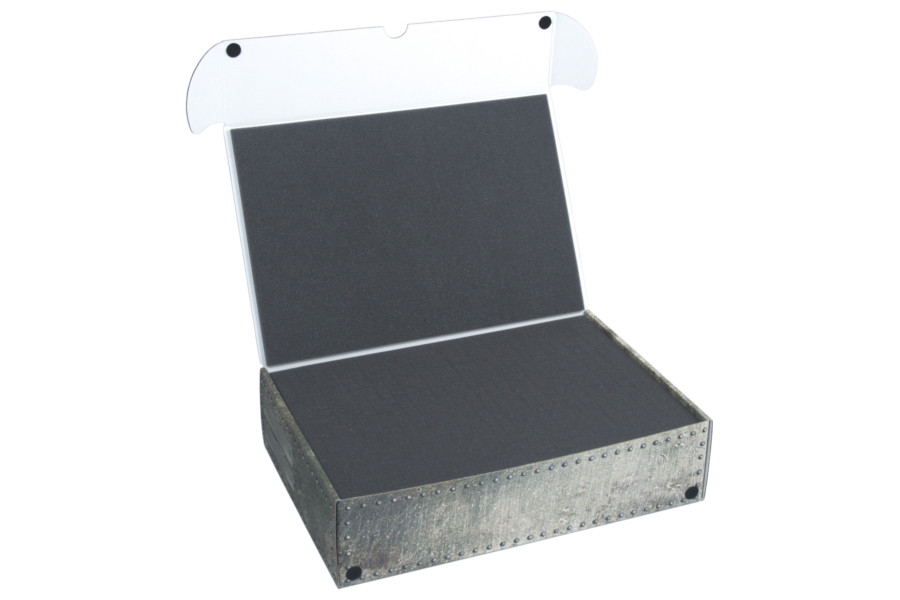 XL Box with two 32mm deep raster foam trays 1