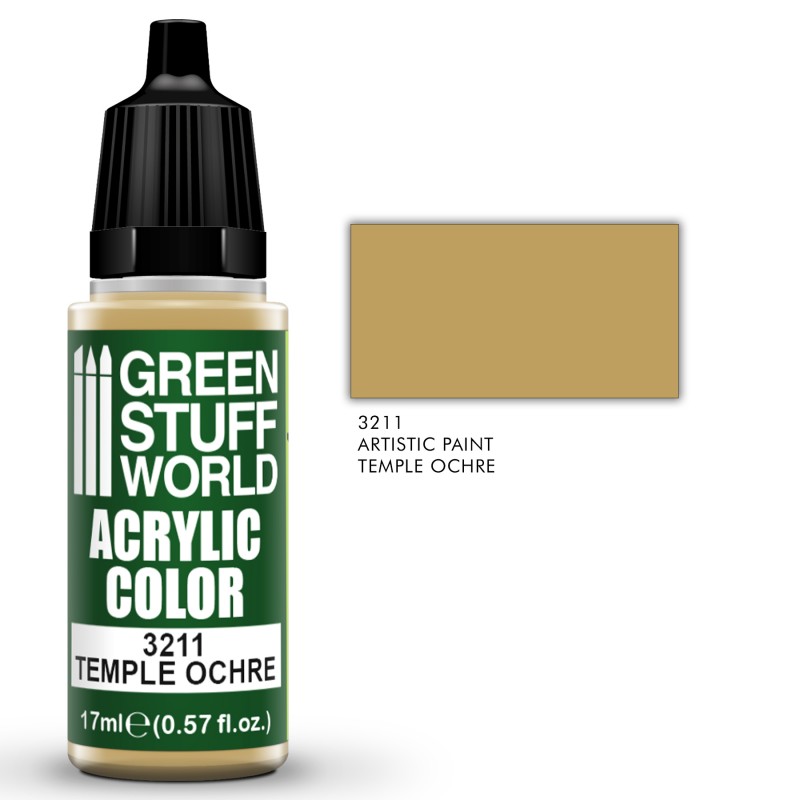 Acrylic Color TEMPLE OCHRE 1