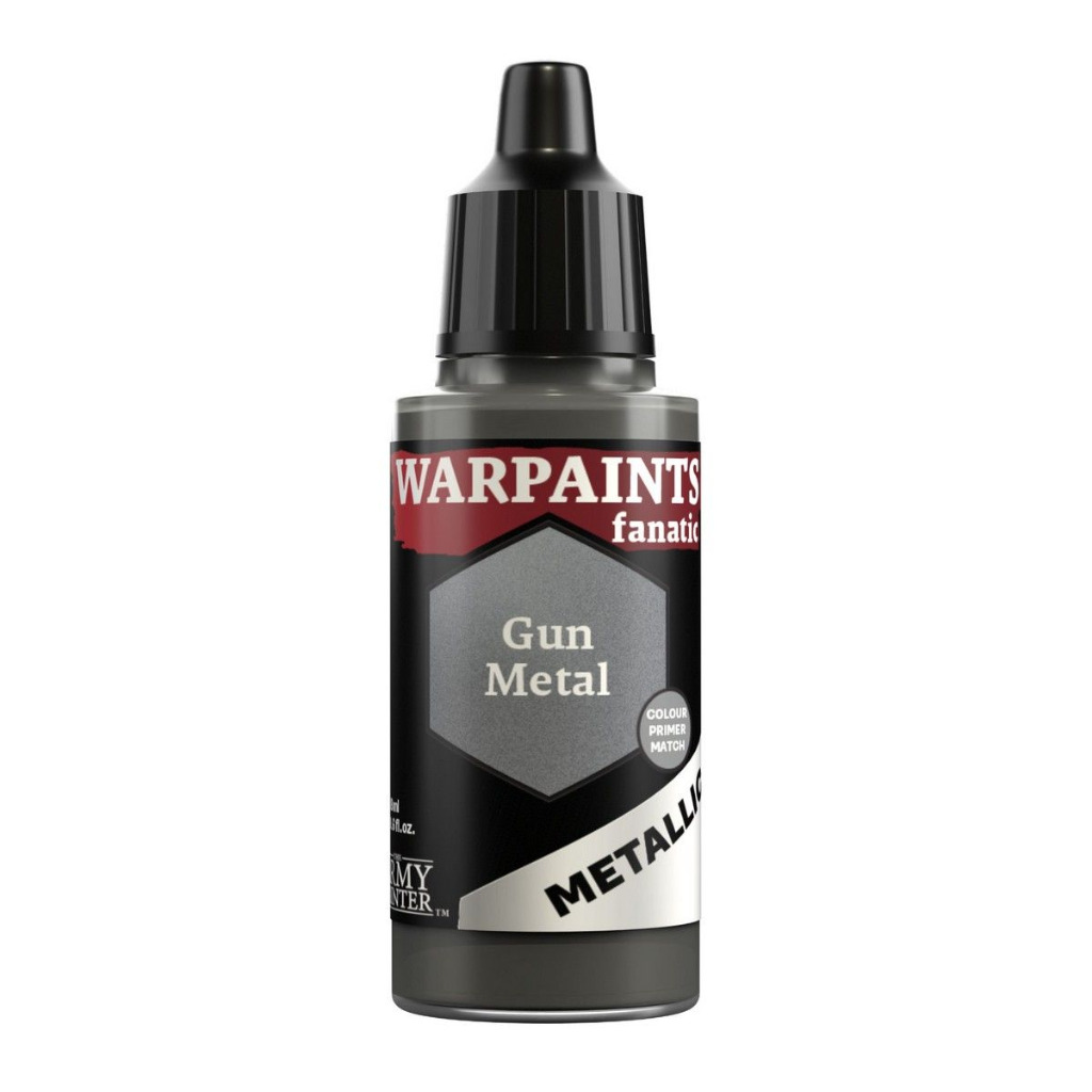 Warpaints Fanatic Metallic: Gun Metal 18ml 1
