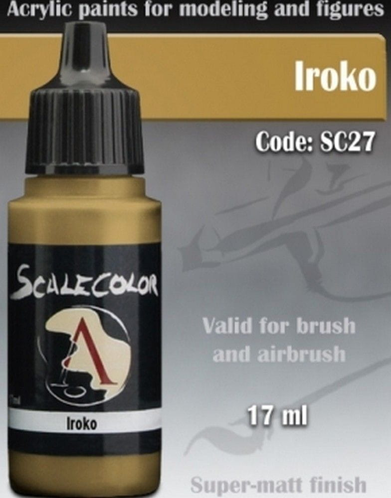 Scale Color: Iroko 1