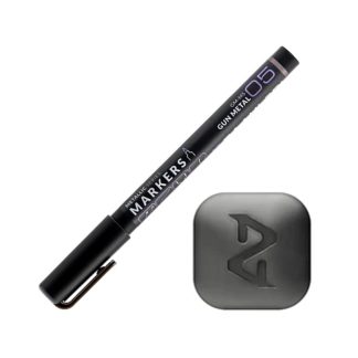 Metallic Series Markers - Gun Metal 1