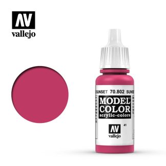 Model Color: Sunset Red 1