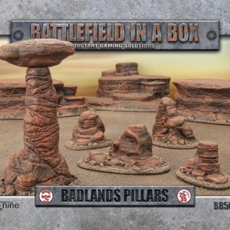Battlefield in a Box: Badlands Pillars (Mars) 1