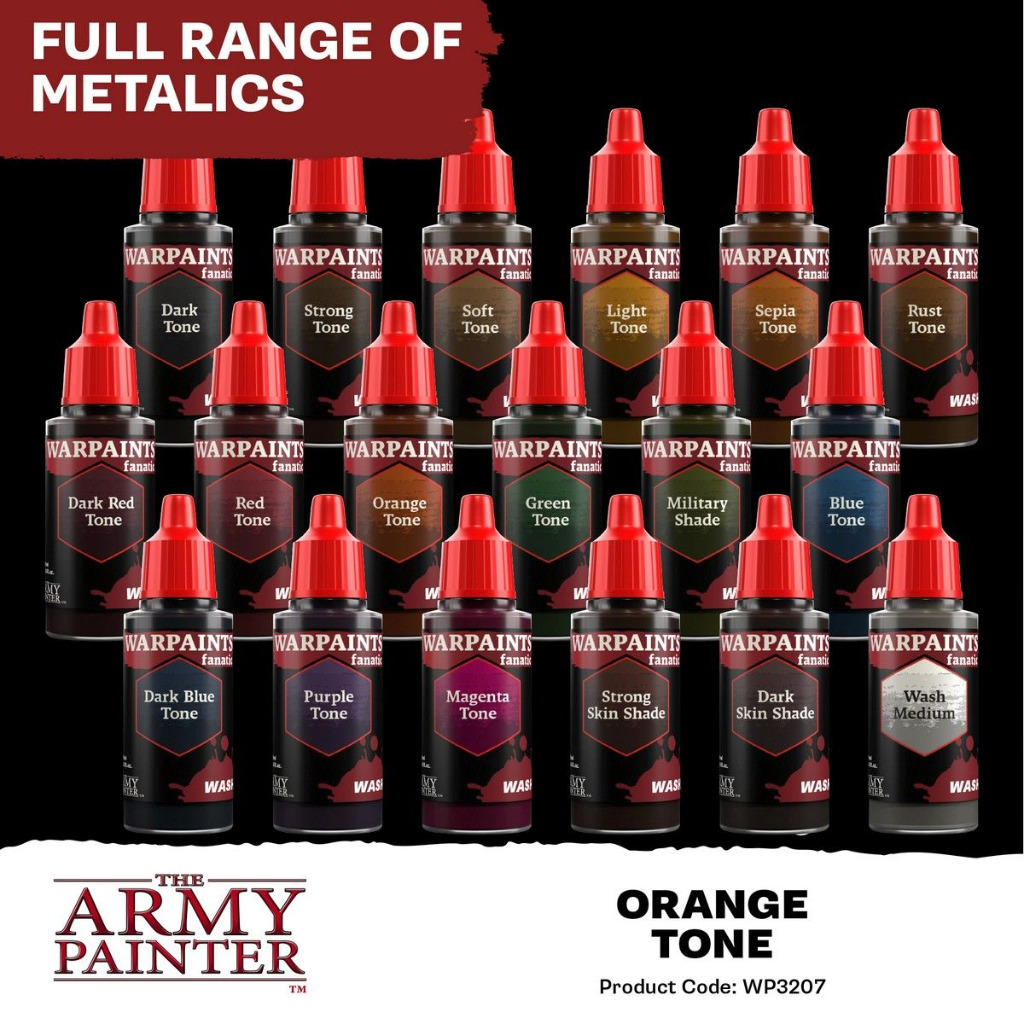 Warpaints Fanatic Wash: Orange Tone 18ml 2