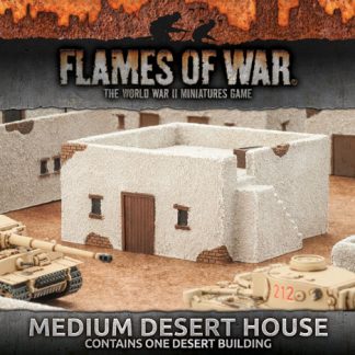 Flames of War: Medium Desert House 1