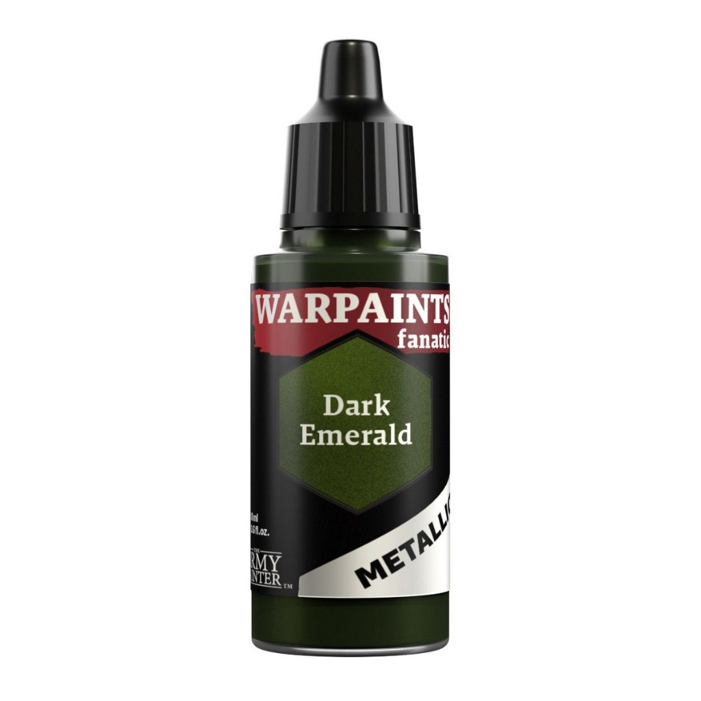 Warpaints Fanatic Metallic: Dark Emerald 18ml 1