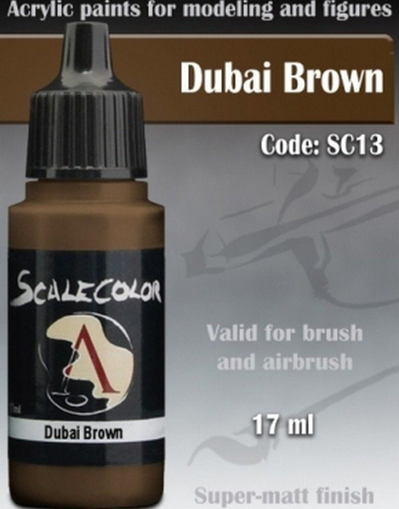 Scale Color: Dubai Brown 1