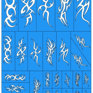 Dark Tribal Space Elves - Style 4 1