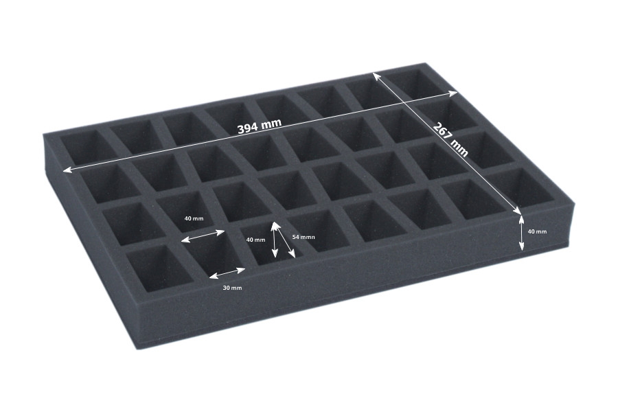 XL Box for 64 miniatures on 40mm bases 2