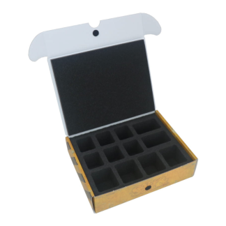 S&S Half-size Small box with foam tray for 12 SW Shatterpoint minis (V1) 1