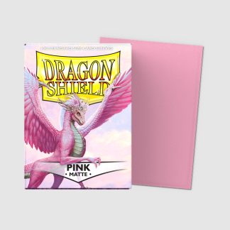 Dragon Shield Sleeves Matte Pink (100) 1