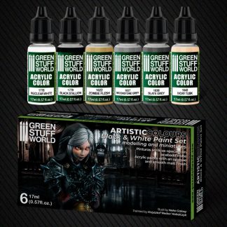 Paint Set - Black and White 1