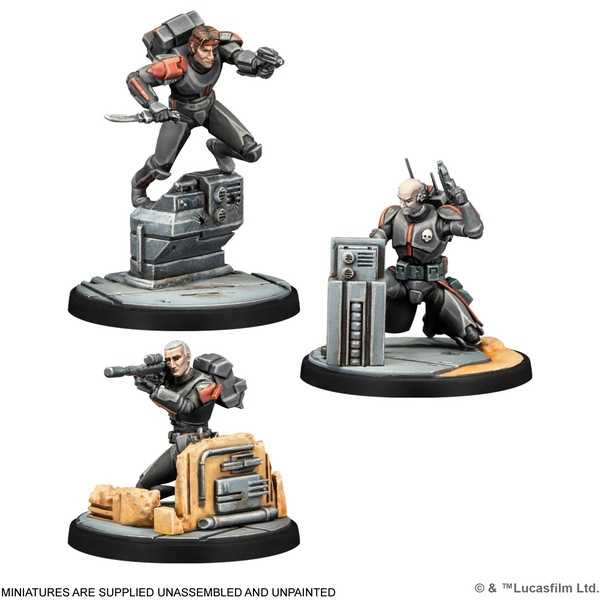 Star Wars: Shatterpoint - Clone Force 99 (Bad Batch) Squad Pack 3
