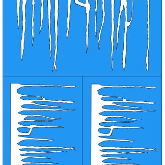 Rust streaks - Large 1