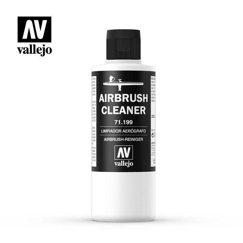 Vallejo Airbrush Mediums: Airbrush Cleaner- 200ml 1