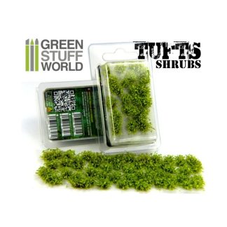 Shrubs TUFTS - 6mm self-adhesive - LIGHT GREEN 1