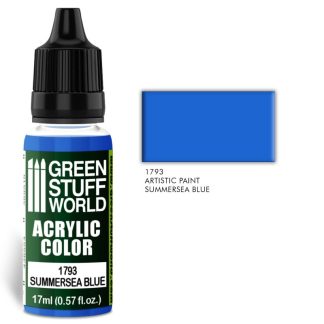 Acrylic Color SUMMERSEA BLUE 1