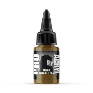Pro Acryl - Dark Golden Brown 22ml 1