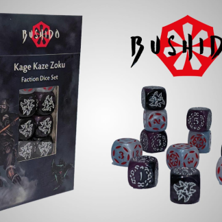 The Shadow Wind Faction Dice Set (Kage Kaze Zoku) 1