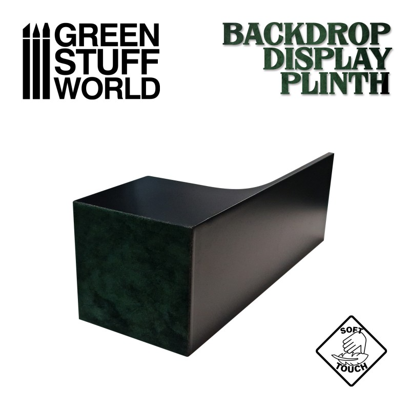 Backdrop Display Plinth 5x5x5cm Black 2