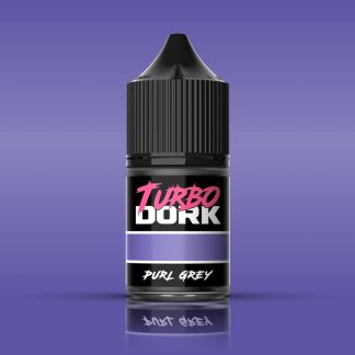 Turbo Dork: Purl Grey Metallic Acrylic Paint 22ml Bottle 1