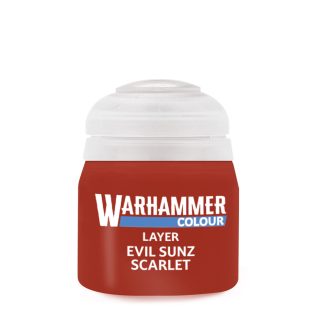Warhammer Colour - Layer: Evil Sunz Scarlet 12ml 1