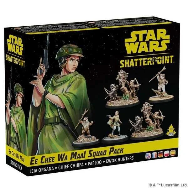 Star Wars: Shatterpoint - Ee Chee Wa Maa! (Leia and Ewoks) Squad Pack 1