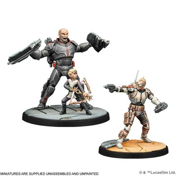 Star Wars: Shatterpoint - Clone Force 99 (Bad Batch) Squad Pack 4