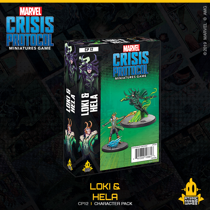 Marvel Crisis Protocol: Loki & Hela 1