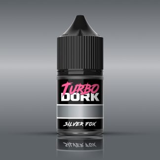 Turbo Dork: Silver Fox Metallic Acrylic Paint 22ml Bottle 1