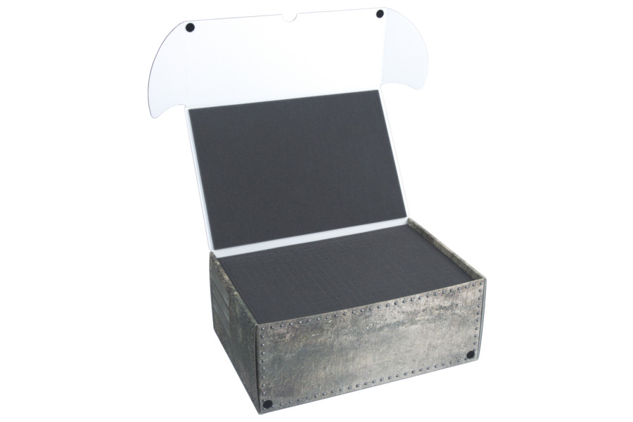 Combi BOX with two raster foam trays - 100 mm deep & 25mm deep 1