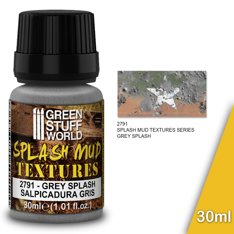 Splash Mud Textures - GREY 30ml 1
