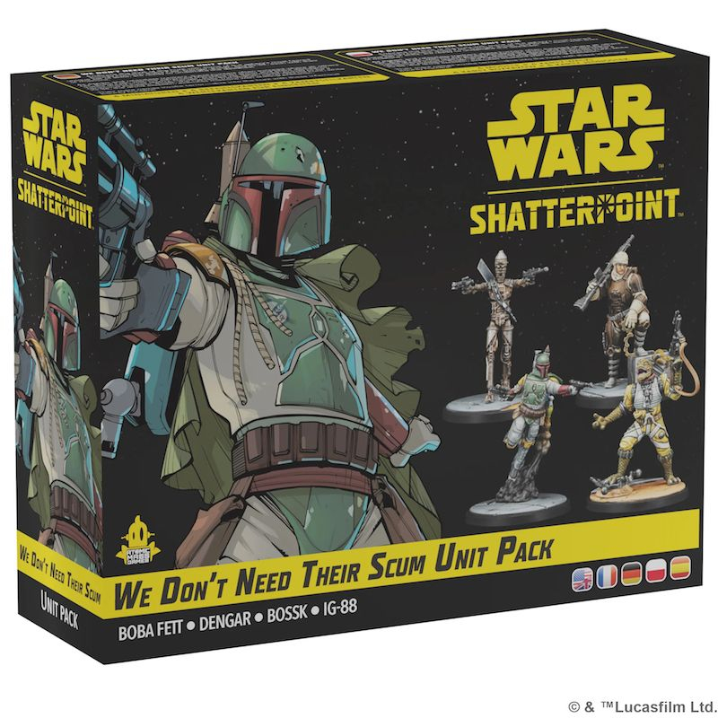 Star Wars: Shatterpoint - We Don’t Need Their Scum Squad Pack 1
