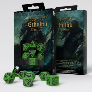 Call of Cthulhu The Outer Gods Cthulhu Dice Set (7) 1