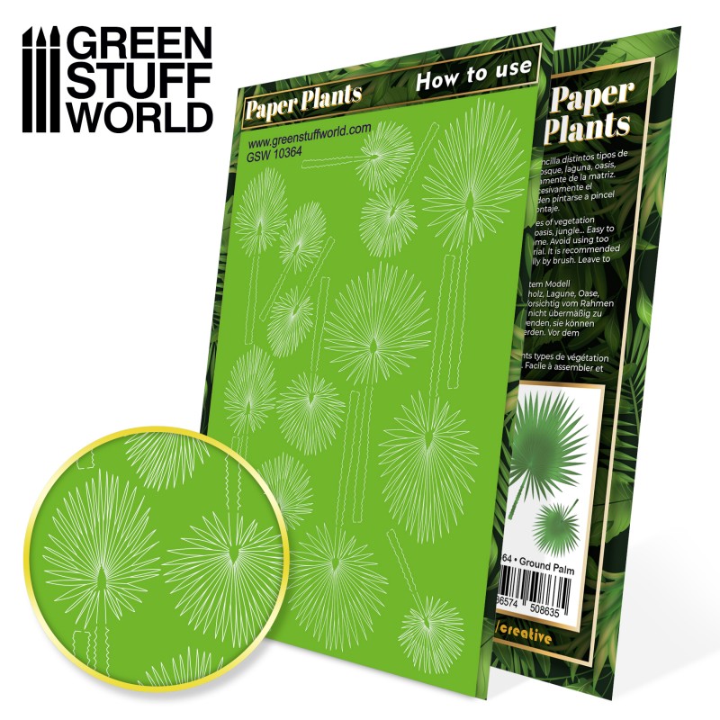 Paper Plants - Ground Palm 2