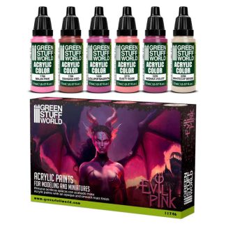 Paint Set - Evil Pink 1