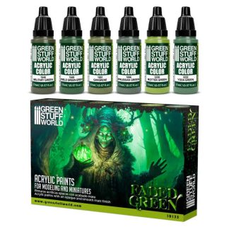 Paint Set - Faded Green 1