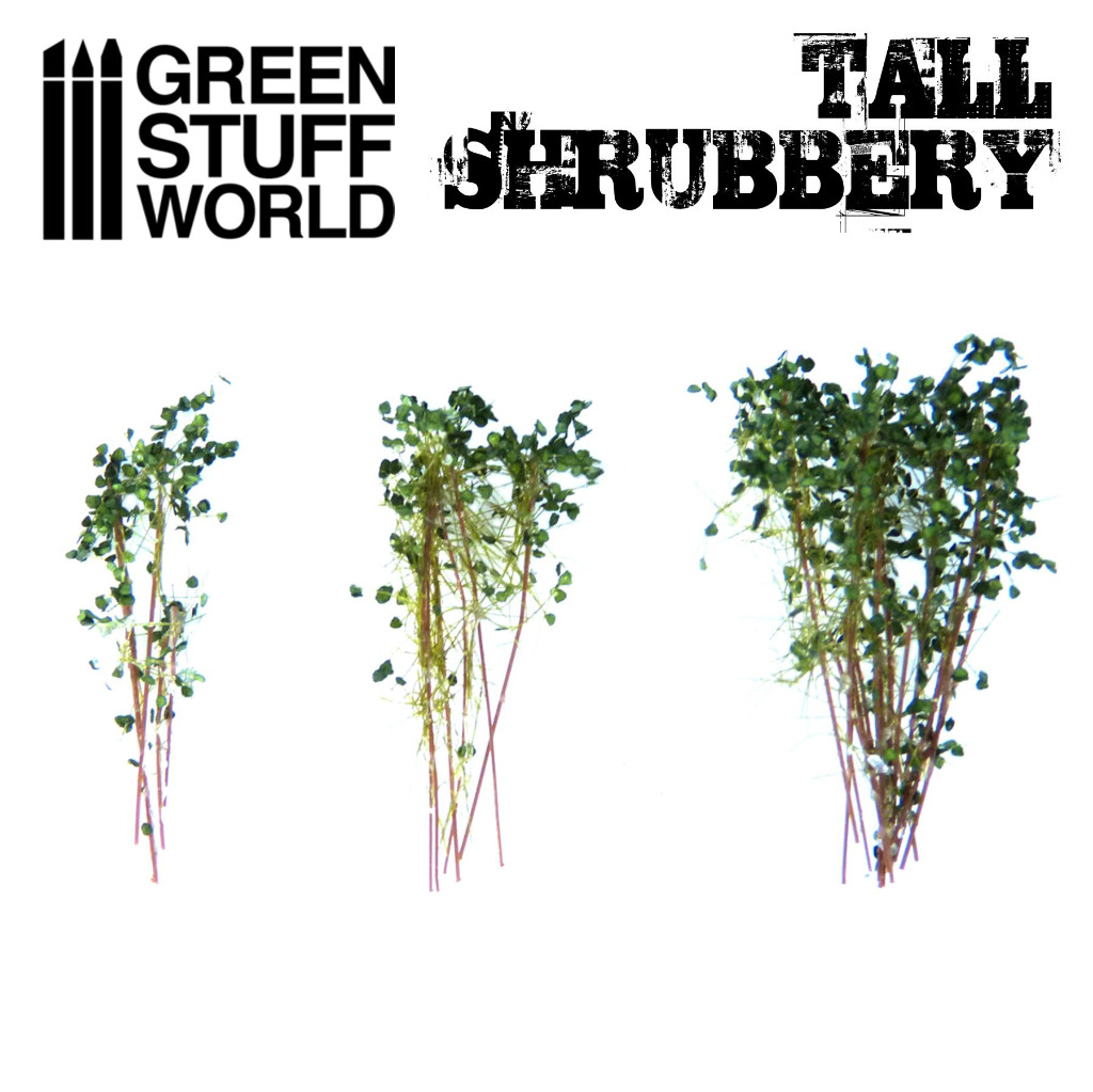 Tall Shrubbery - Dark Green 3