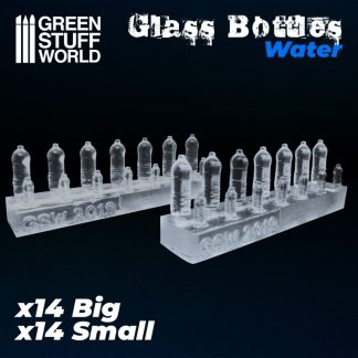 Water Bottles resin set 1