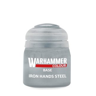 Warhammer Colour Base: Iron Hands Steel 12ml 1