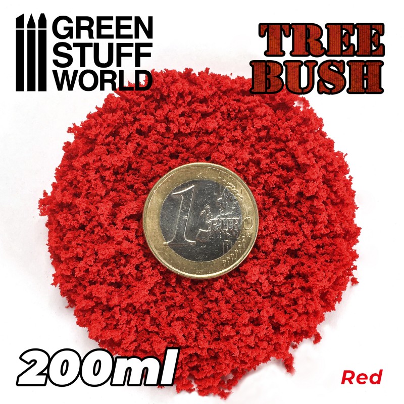 Tree Bush Clump Foliage - Red - 200ml 2