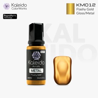 Kaleido Colorworks - Metal Colors: Flashy Gold 20ml 1