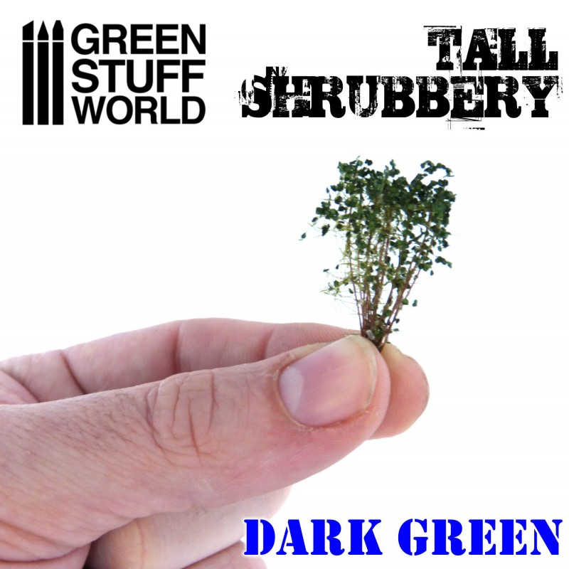 Tall Shrubbery - Dark Green 2
