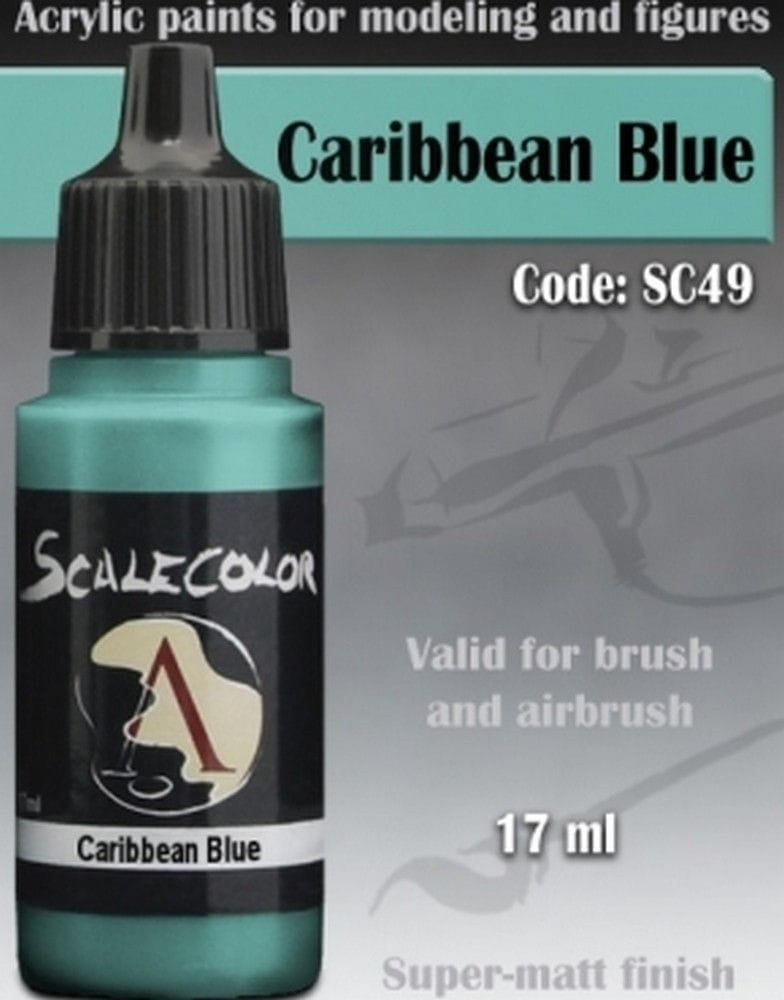 Scale Color: Caribbean Blue 1