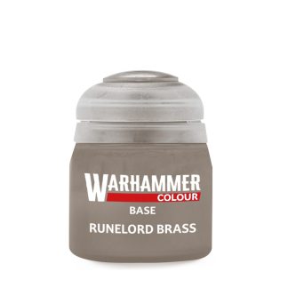 Warhammer Colour Base: Runelord Brass 12ml 1