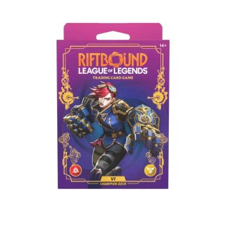 Riftbound: League of Legends Trading Card Game - Unleashed Champion Deck - Vi Display 1