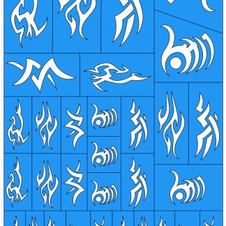 Dark Tribal Space Elves - Style 2 1