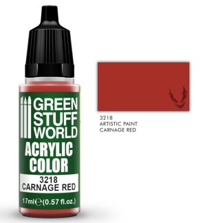 Acrylic Color CARNAGE RED 1